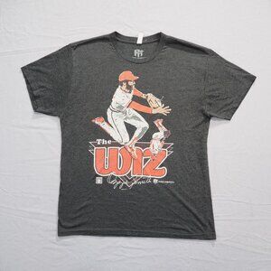 Retro Ozzie Smith Baseball Shirt Mens Large Vintage T The Wiz Classic Baseball